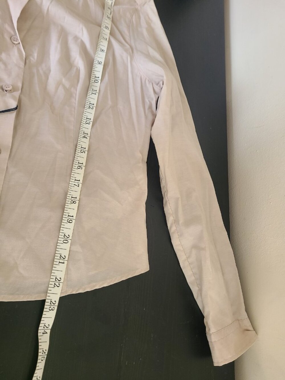 NWT Prada Women's Button Up Shirt Shirt Beige size IT 46 - Picture 5 of 12
